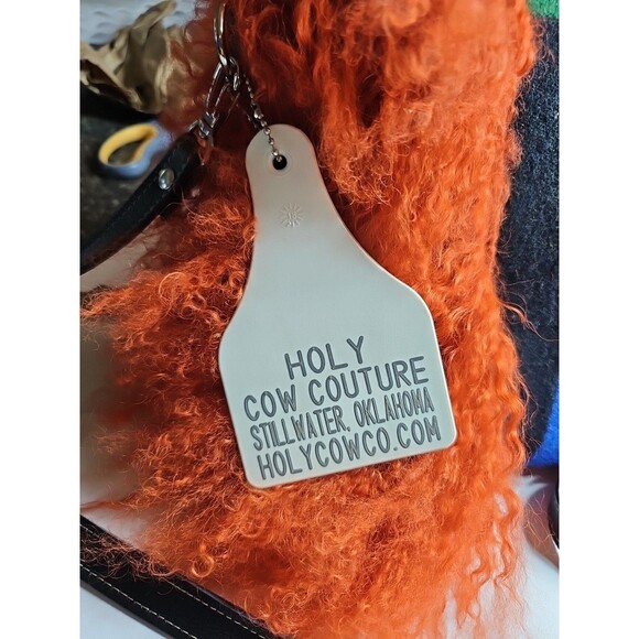 Holy Cow couture purse, Over The Body Handbag. One Of A Kind Look Wow! - Picture 2 of 16